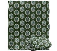 HARRY POTTER Slytherin Crest 2 Officially Licensed Silky Touch Super Soft Throw Blanket 152 x 127 cm