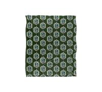 Harry Potter Slytherin Crest 2 Officially Licensed Silky Touch Super Soft Throw Blanket 152X127 Cm In White White One Size
