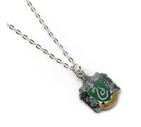 Harry Potter Slytherin Crest Silver Plated Necklace