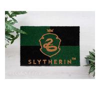 Grupo Erik Door Mat - Harry Potter Merchandise | 15.7 x 23.6 inches - 40 x 60 cm Coco Coir, Coconut Coir, Indoor & Outdoor Door Mat | Slytherin Harry Potter Gifts