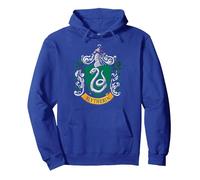 Harry Potter Slytherin House Crest Pullover Hoodie, Adult Unisex, Royal Blue, XX-Large
