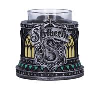 Nemesis Now Harry Potter Slytherin Tea Light Holder 7.5cm, Resin, Silver, Officially Licensed Harry Potter Merchandise, Slytherin House Decor, Cast in the Finest Resin, Expertly Hand-Painted