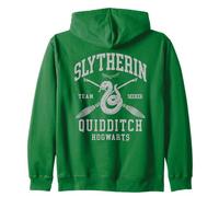 Harry Potter Slytherin Quidditch Arch Zip Hoodie