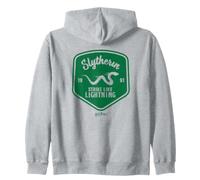 Harry Potter Slytherin Strike Like Lightning Badge Zip Hoodie