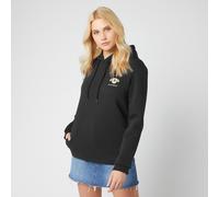 Harry Potter Slytherin Unisex Embroidered Hoodie - Black - XL