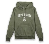 Harry Potter Slytherin Vintage Style Adults Hoodie-XL Green