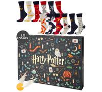 Harry Potter Socks Gift Set 12 Pairs - Harry Potter 12 Pieces UK 2.5-6.5