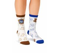 Harry Potter Socks Women - Chocolate Frog Crew Socks Official Licensed Hogwarts Socks - Soft Breathable Cotton Socks UK 4-7 / EU 35-38 - Gift for Women & Girls