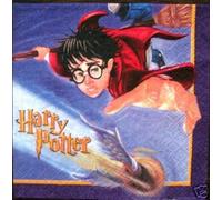 Harry Potter Sorcerer's Stone Literary Party Supply Beverage Napkins 5, 16ct by Harry Potter and the Sorcerer's Stone