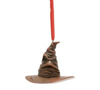 Harry Potter - Sorting Hat Hanging Christmas Tree Decoration - Officially Licenced Warner Bros Merchandise - Festive Xmas Platform Griffindor, Slytherin, Hufflepuff & Ravenclaw Ornament Bauble.