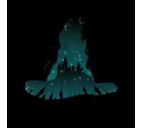 Harry Potter Sorting Hat Silhouette Women's T-Shirt - Black - L