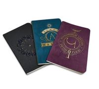 HARRY POTTER SPELLS X3 POCKET JOURNAL by Insight Editions Notebook / blank book