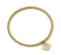 Harry Potter Stainless Steel Time Turner Gold Ball Bead Bracelet HPB00018 - Stainless Steel