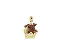 Harry Potter Sterling Silver Chocolate Frog Slider Charm with Swarovski Crystals