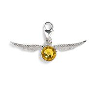 Harry Potter Sterling Silver Crystal Golden Snitch Charms