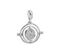 Harry Potter Sterling Silver Crystal Time Turner Slider Charm