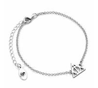 Harry Potter Sterling Silver Deathly Hallows Charm Bracelet