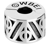 Harry Potter Sterling Silver Deathly Hallows Charm Stopper - Sterling Silver / Copper