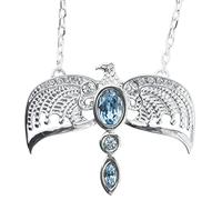 Harry Potter Sterling Silver Diadem Necklace Embellished with Swarovski® Crystals