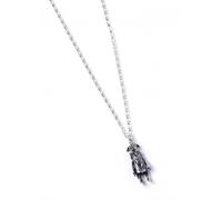 Harry Potter Sterling Silver Dobby the House Elf Charm Necklace - Sterling Silver / Copper
