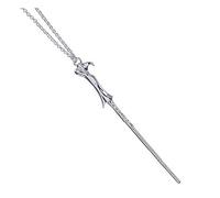 Harry Potter Sterling Silver EXCLUSIVE AMAZON Lord Voldemort Wand Necklace by The Carat Shop
