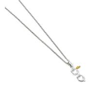 Harry Potter Sterling Silver Glasses and Lightning Bolt Necklace