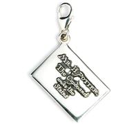 Harry Potter Sterling Silver Hogwarts Acceptance Clip on Charm By The Carat shop