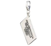 Harry Potter Sterling Silver Hogwarts Acceptance Letter Clip on Charm