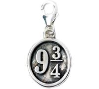 Harry Potter Sterling Silver Platform 9 3/4 Clip on Charm