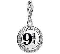 Harry Potter Sterling Silver Platform 9 34 Necklace Embellished with Swarovski Crystals