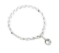 Harry Potter Sterling Silver Swarovski Crystal Bracelet