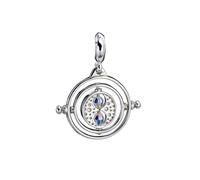 Harry Potter Sterling Silver Time Turner Slider charm with Swarovski Crystals