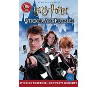 Harry Potter Sticker Art Puzzles - Sticker Book for Teens and Adults, Officially Licensed