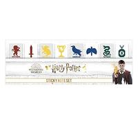 Harry Potter Sticky Notes Set, Hogwarts Houses Design - Official Merchandise