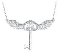 Harry Potter Swarovski Flying Key Necklace
