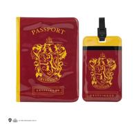 Harry Potter Tag + Passport cover Set - Gryffindor | Acotis