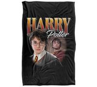 Harry Potter The G.o.a.t Homage Blanket Black (152Cm X 127Cm)