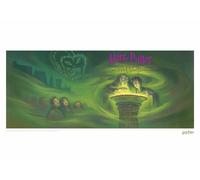 Harry Potter The Half Blood Prince Book Cover Artwork Limited Edition Art Print In Green Green
