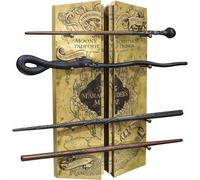 The Marauders Map Founders Wand Collection on Map Display