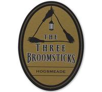 Harry Potter The Three Broomsticks Hogsmeade Metal Sign - Fun Harry Potter Wall Decor for Home Decorating