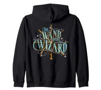 Harry Potter The Wand Chooses The Wizard Zip Hoodie