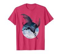 Harry Potter Thestral T-Shirt, Men, Red Heather, Large