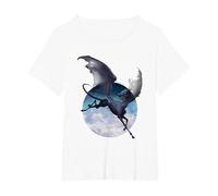 Harry Potter Thestral T-Shirt, Women's Plus, White, 5X