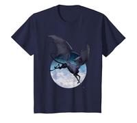 Harry Potter Thestral T-Shirt, Youth, Navy Blue, Large