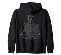 Harry Potter Three Brothers Deathly Hallows Zip Hoodie