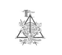 Harry Potter Three Dragons White Men's T-Shirt - White - S