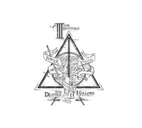 Harry Potter Three Dragons White Women's T-Shirt - White - S