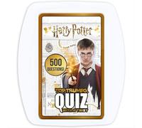 Top Trumps Quiz Harry Potter Trivia Game, 500 questions to test your knowledge and memory in the world of Hogwarts, spells, witches & wizards and Lord Voldemort, gift for ages 8 plus