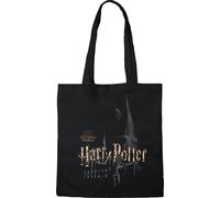 Harry Potter TOTE BAG HOGWARTS, REFERENCE: BWHAPOMBB011, BLACK, 38 X 42 CM, Black, One Size, Utility
