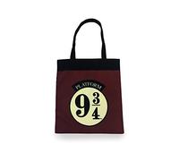Groovy Uk Harry Potter Platform 9 3/4 Design Tote Bag, Brown/Black